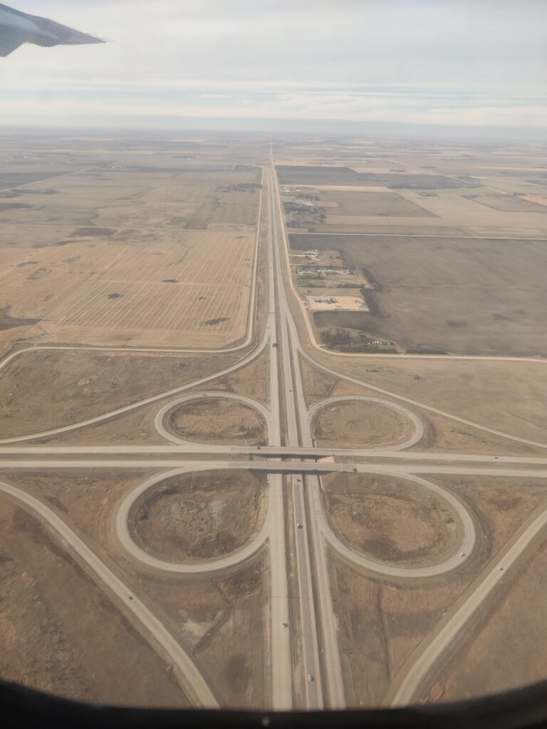 Road network, MB, Canada. (Photo by Philipp Budka)